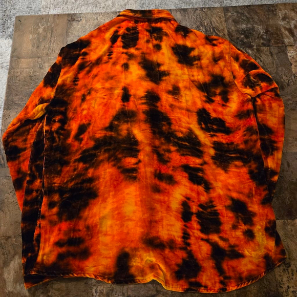 RtA Velour Button Up Size Small NWT - Picture 3 of 3